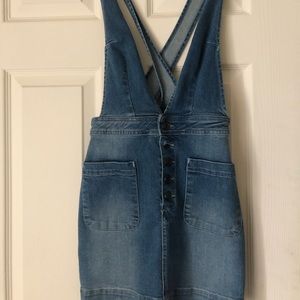 Free People Denim Mini Dress